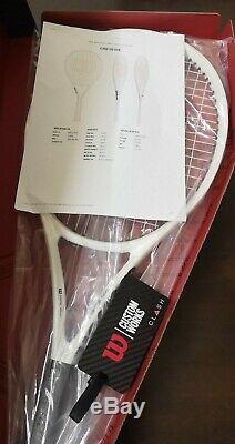 New Wilson Clash Tour Custom Works 100 head 4 1/4 grip Tennis racquet