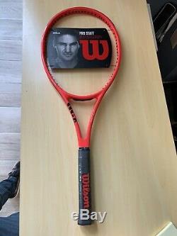 New Wilson Pro Staff RF97 Autograph Laver Cup Red Grip 4 1/4