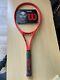 New Wilson Pro Staff Rf97 Autograph Laver Cup Red Grip 4 1/4