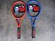 Newithwilson Laver Cup Tennis Racquets Red41/2 Blue 43/8