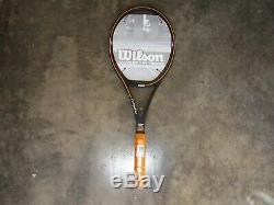 NewithWilson Pro Staff 6.0 Mid Size Tennis Racquet Showroom Condition