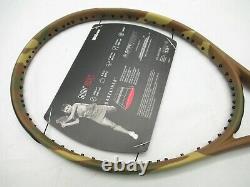 Nos Wilson Burn 100ls Camo Edition Tennis Racquet (4 3/8) Unstrung