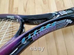 RARE Jumbo Giant Huge Wilson Sledge Hammer 3.8 Tennis Racquet Display DAMAGED