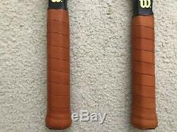 RARE Wilson H19 XL 16x19 L4 Pro Stock Tennis Racket Blade 93 Paint Job Racquet