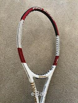 RARE Wilson Pro Staff 90 Tennis Racquet Grip Size 4 3/8 Almost Mint