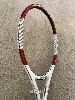 RARE Wilson Pro Staff 90 Tennis Racquet Grip Size 4 3/8 Almost Mint