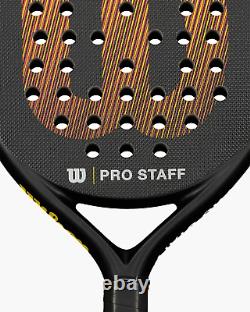 Racket Padel Wilson Pro Staff Elite V2 Padel Racket Professional New 2022