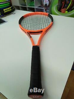 Rara Racchetta Racket Tennis Wilson H22 Pj Burn Pro Stock Grip L3