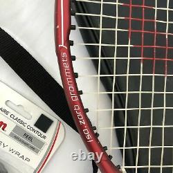 Rare Wilson Hyper Hammer 7.2 Hyper Carbon Extra Long Tennis Racket + New Grip