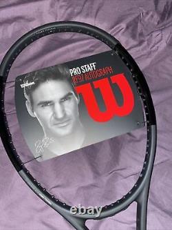 Rf97 Autograph Wilson Pro Staff Tennis Racquet Black Edition v11