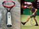 Roger Federer Match-used 2014 Wilson Rf97 Tennis Racquet From Match For Africa 2