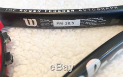 Roger Federer Match-Used 2014 Wilson RF97 Tennis Racquet from Match For Africa 2