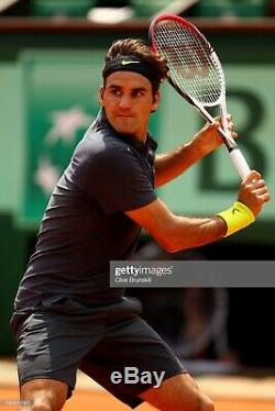 Roger Federer Personal Wilson Pro Stock Tennis Racquet Six. One 90 Custom RARE