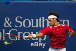 Roger Federer's Pro Stock Wilson nCode Tour 90 Paintjob Racquet