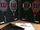 Signed Roger Federer Wilson Limited Edition 2018 Mini Racket Collection No. 145