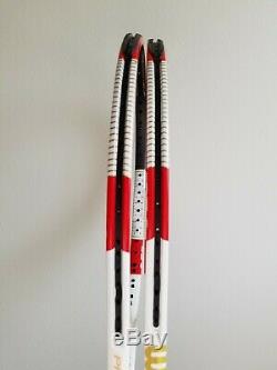 TWO Wilson Pro Staff 95s Racquet 4 1/4 Clash 100 Blade 98 Countervail Tour 95
