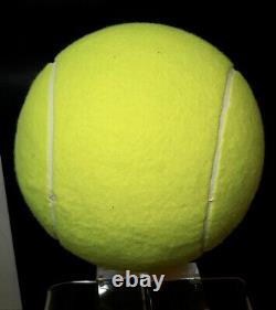 Tennis Collectibles GOD'S TENNIS RACQUET & WILSON US OPEN THINK BIG BALL