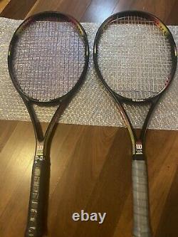 Tennis Racket Wilson Pro Staff Classic 95 4 3/8 pair