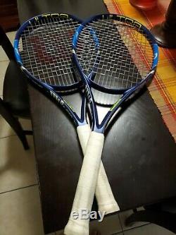Tennis Racquet 2 Wilson Ultra 100 used, great condition Grip 4 3/8