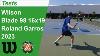 Test De La Raquette De Tennis Wilson Blade 16x19 V8 Roland Garros 2023