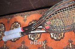 Two (2) WILSON PRO STAFF Midsize Tennis Racquet 4 5/8 Grip - St. Vincent