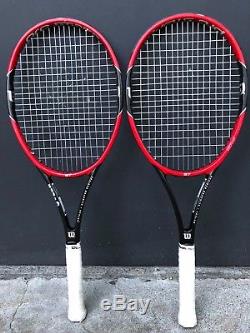 Two (2) Wilson Pro Staff RF 97 Tennis Racquets 4/14