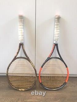 Two Wilson Burn 100LS Tennis Racquets