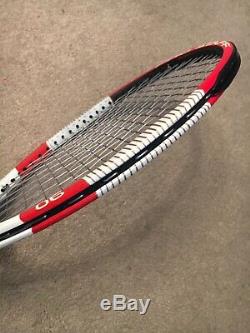 USED 2014 Wilson Pro Staff Tour 90 Roger Federer 4 3/8 grip Tennis Racquet