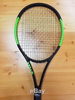 Used Wilson 2016 Blade 104 Grip 4 1/2 Tennis Racquet