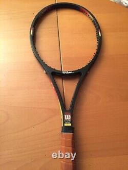 Very Rare Tennis Racquet Wilson Pro Staff 85 Original Paintjob Edberg Classic
