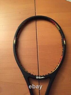 Very Rare Tennis Racquet Wilson Pro Staff 85 Original Paintjob Edberg Classic