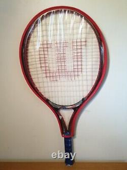 Vintage 1996 Wilson Oversized Marvel Spiderman Youth Tennis Racquet with Cover