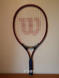 Vintage 1996 Wilson Oversized Marvel Spiderman Youth Tennis Racquet with Cover