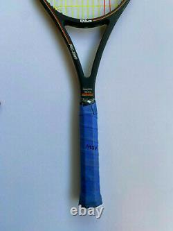 Vintage Wilson Pro Staff 6.0 85 tennis racket 4 5/8 Sampras St. Vincent JNQ