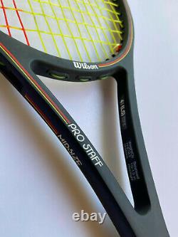 Vintage Wilson Pro Staff 6.0 85 tennis racket 4 5/8 Sampras St. Vincent JNQ