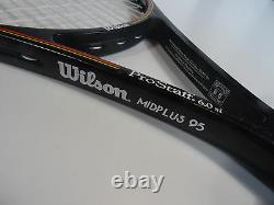 Vintage Wilson Pro Staff 6.0 midplus 95 tennis racket 4 5/8 Sampras