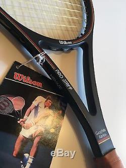 Vintage Wilson Pro Staff 6.0 midsize 85 racket Made in Belgium 4 1/2 vincent