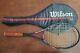 Vintage Wilson Ultra 2 Midsize Boron Original 4 1/2 Grip Tennis Racquet With Case