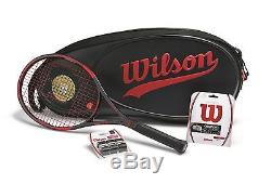 WILSON 100 YEAR Pro Staff 95 Package bag grips tennis racquet 4-1/2- Reg $360