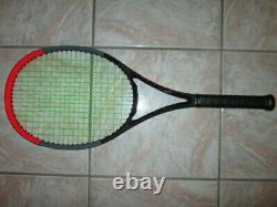 WILSON CLASH 98 Tennis Racquet Racket 4 1/8 L1 Gently Used Solinco Hyper G 17