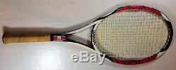 WILSON K FACTOR (K) SIX. ONE TOUR 90, 4 3/8 GRIP outstanding CONDITION FEDERER