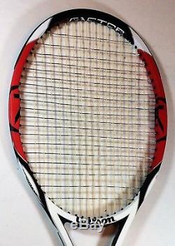 WILSON K FACTOR (K) SIX. ONE TOUR 90 with 4 3/8 GRIP MINT 9.75/10 CONDITION FEDERER