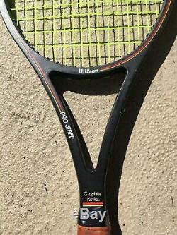 WILSON PRO STAFF 85 MIDSIZE ST. VINCENT BSQ TENNIS RACQUET 4 1/2 with Cover