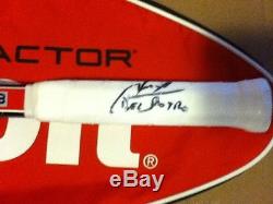 WILSON k FACTOR SIX-ONE 95 TENNIS RACQUET 4-1/2 SIGNED BY DEL POTRO W C. O. A