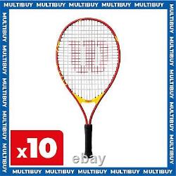 Wilson 10 X Us Open Tennis Rackets Mens Racquet Durable Sports Equipment Yellow