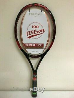 Wilson 100 Year Pro Staff 95 Tennis Racquet Grip Size 4 3/8