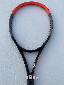 New Wilson Burn 100 Tennis Racket Grip Size 4 1/8" **UNSTRUNG** 