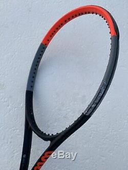Wilson 2-WR005711U2 Clash 100 Tour Unstrung 4 1/4 Grip Tennis Racquet for sale online 