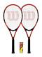 Wilson 2 X Federer Adult Tennis Rackets + 3 Tennis Balls