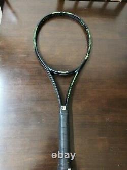 Wilson 2015 blade 98 head 18x20 10.7oz 4 3/8 grip GOOD SHAPE Tennis Racquet